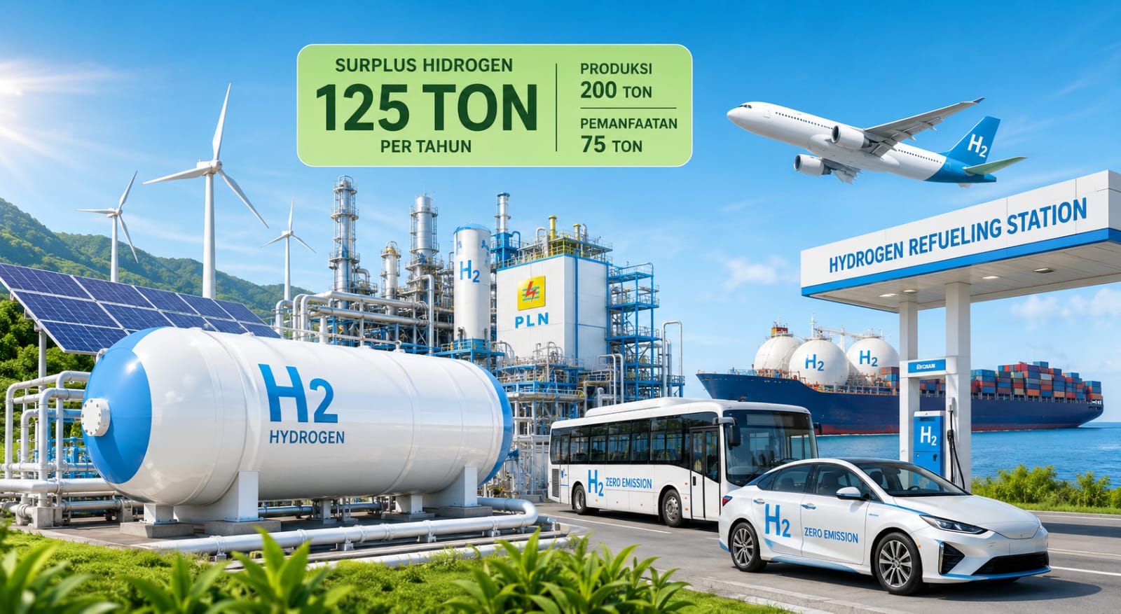 Mengubah Surplus Hidrogen Menjadi Kekuatan Ekonomi