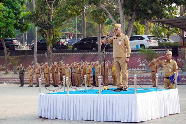 Apel Senin Jadi Momentum, ASN Lampung Selatan Diminta Percepat Kerja dan Perluas Gerakan HELAU