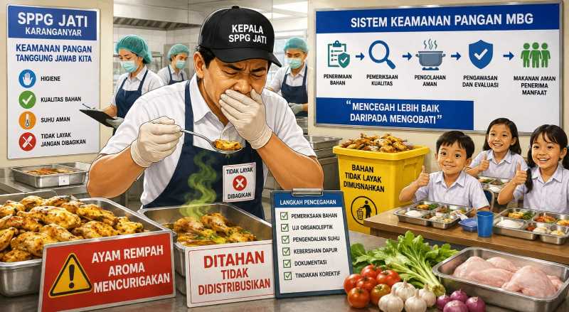 Aroma Ayam, Ujian Sistem MBG Nasional