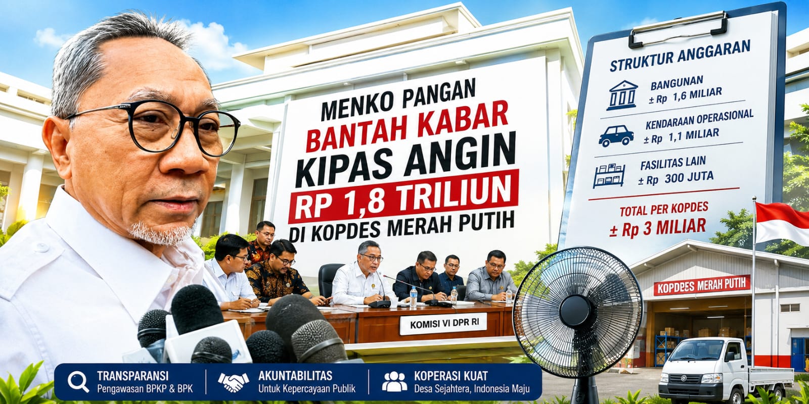 Panggung Terlambat Bantahan Kopdes Merah Putih