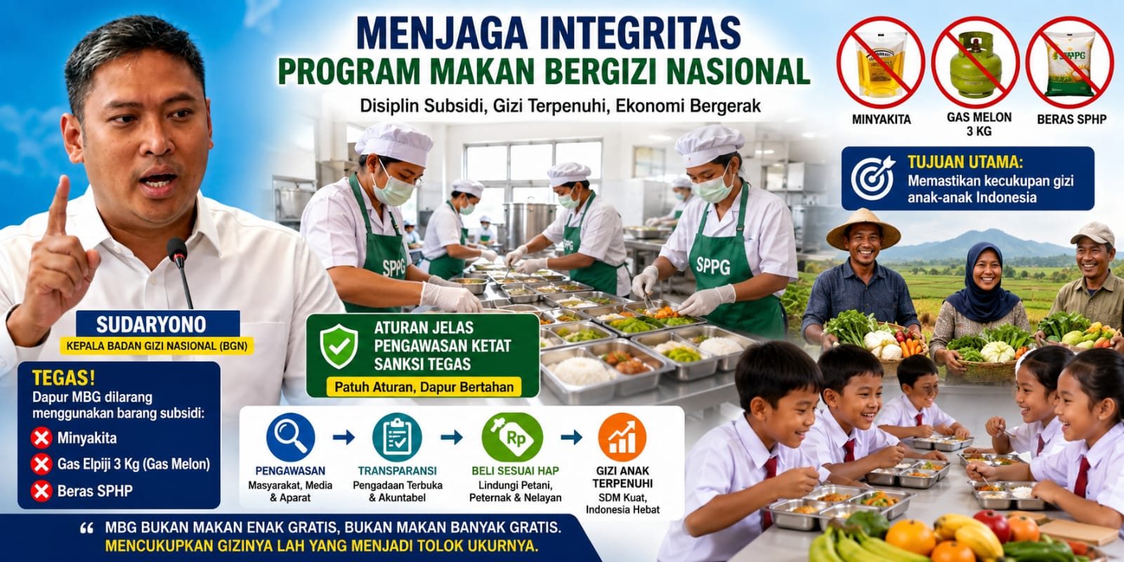 Menjaga Integritas Program Makan Bergizi Nasional